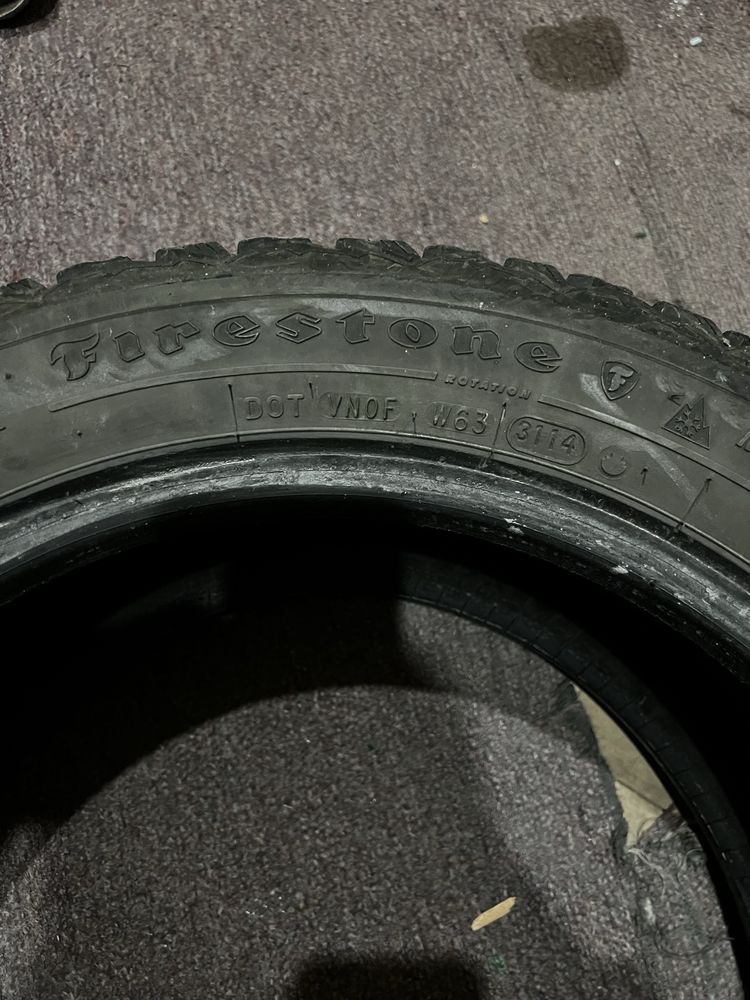 Зимова резина Firestone winterforce 205/55 R16, залишок протектору 6мм