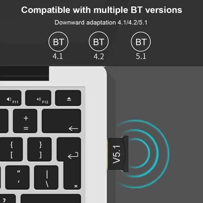 USB Bluetooth Адаптер для Компьютера ПК ноутбука