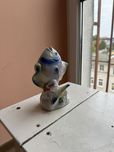Rybka porcelanowa PRL