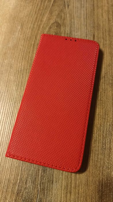 Etui Motorola g52 magnet czerwone