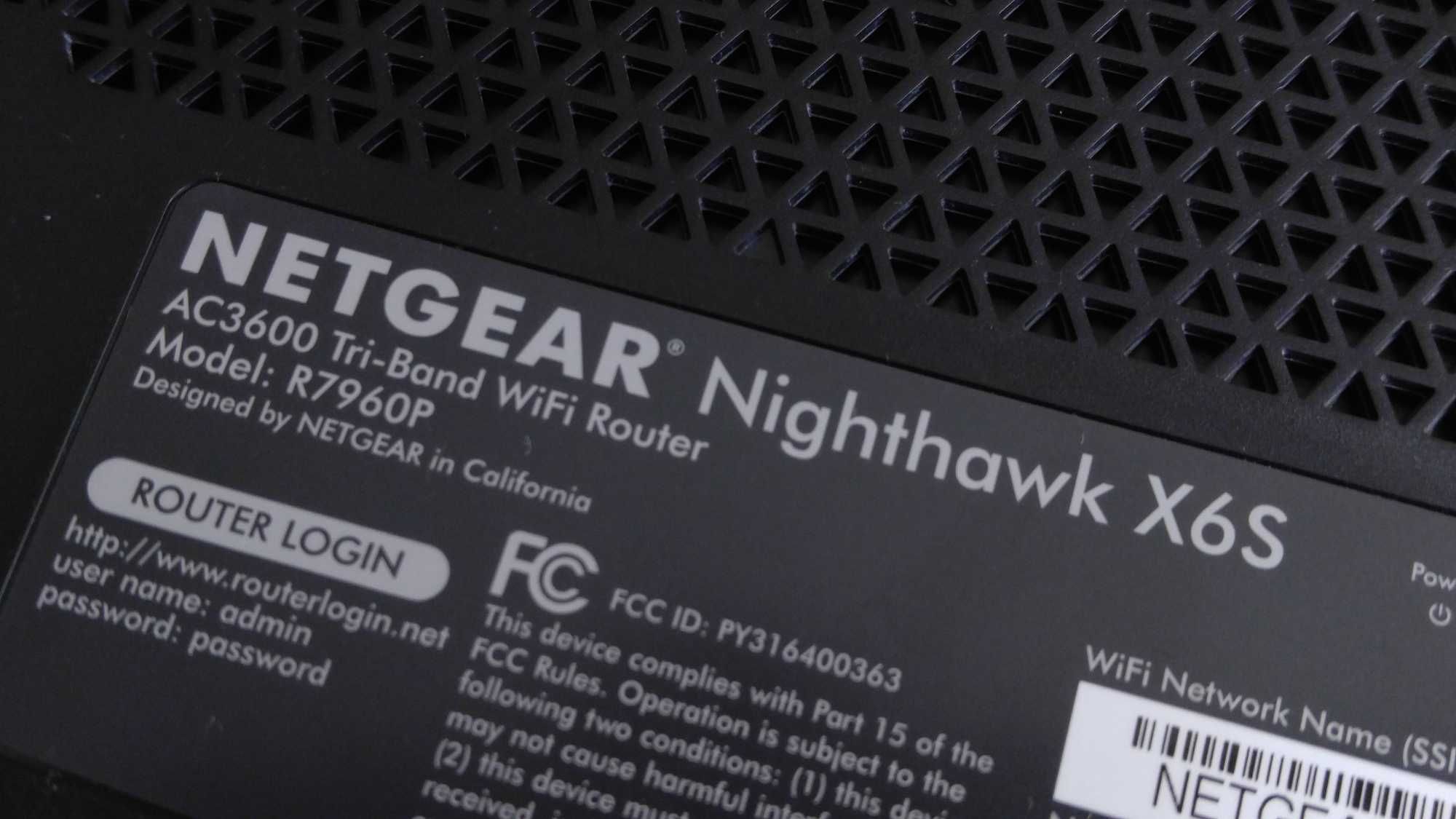 Топовый Wi-Fi 5 AC3600 роутер NETGEAR Nighthawk X6S R7960P (США)
