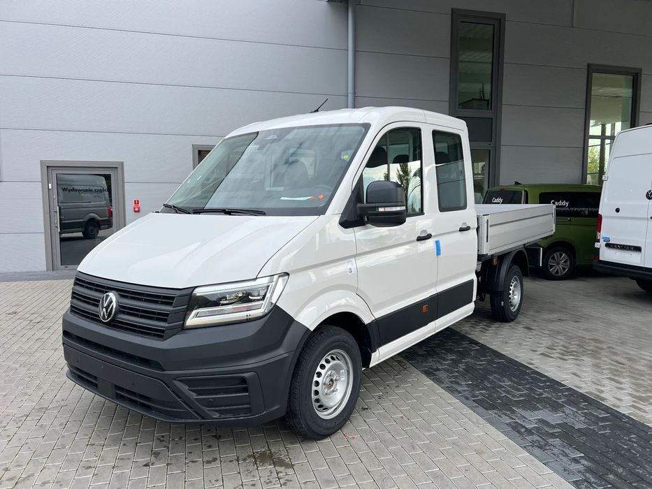 Volkswagen Crafter  Brygadówka / skrzynia 2700mm / 5 lat gwarancji! / 7-osobowy! / 177KM!