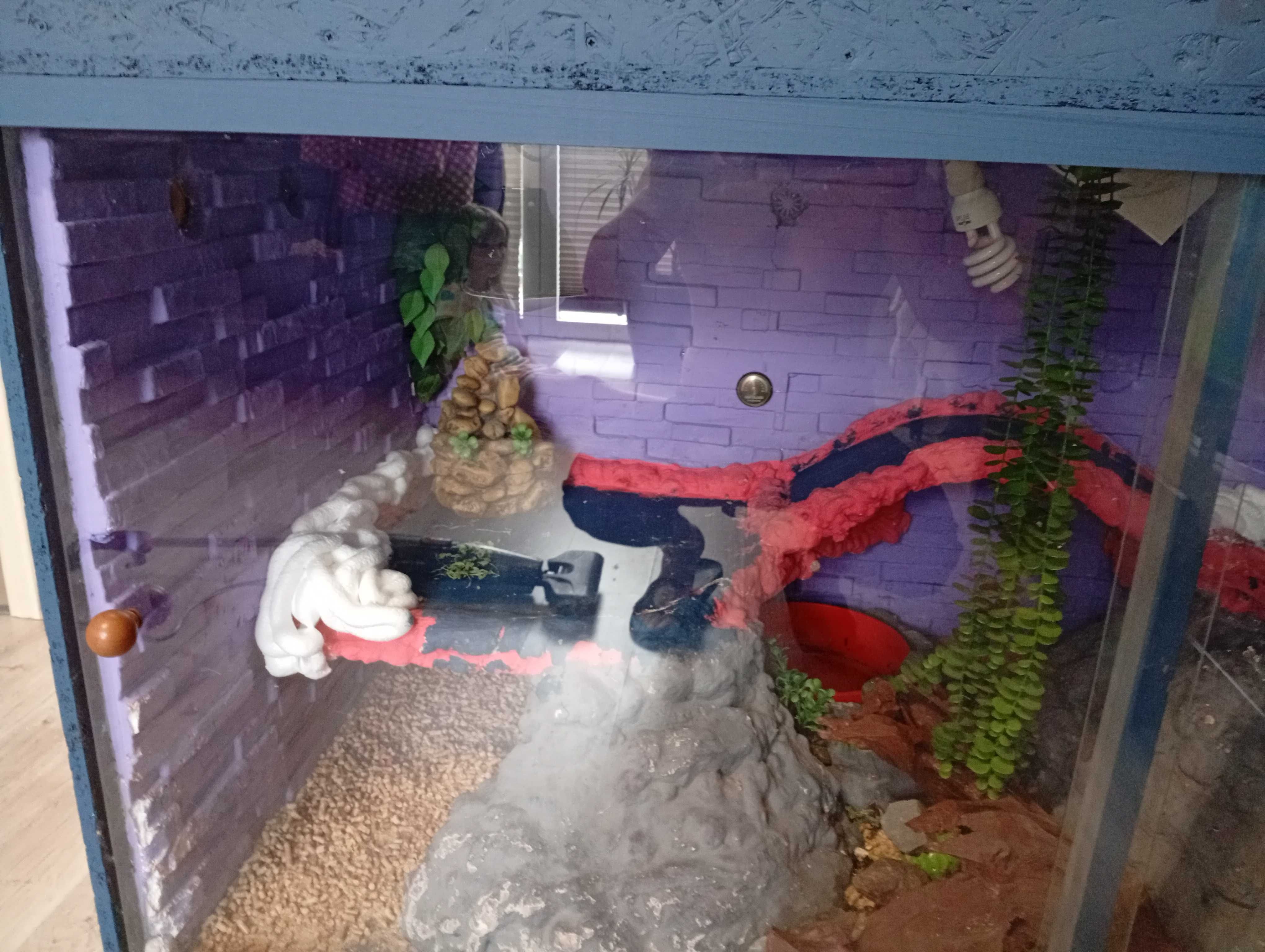Sprzedam terrarium samoróbka