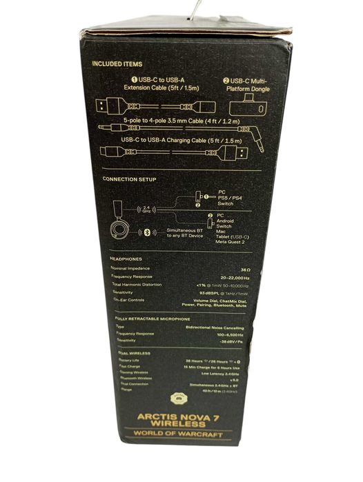 Słuchawki Steelseries Arctis Nova 7 World Of Warcraft The War Within