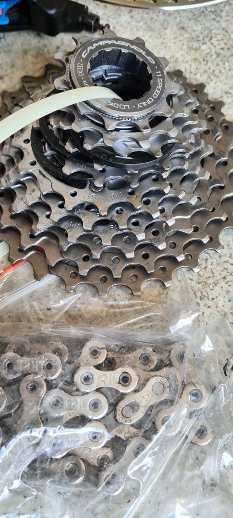 Grupa campagnolo super record 2x11 disc