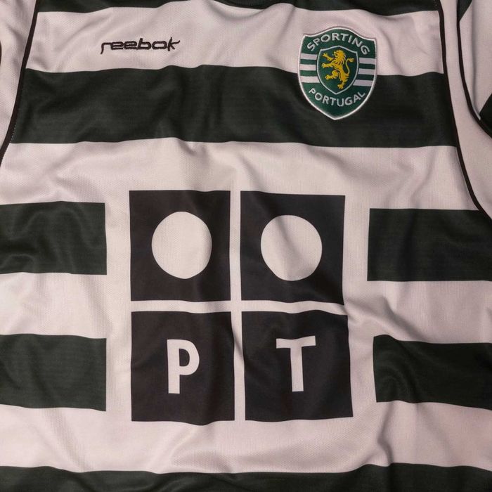Camisola Principal Sporting CP 2002/03 - Cristiano Ronaldo 28