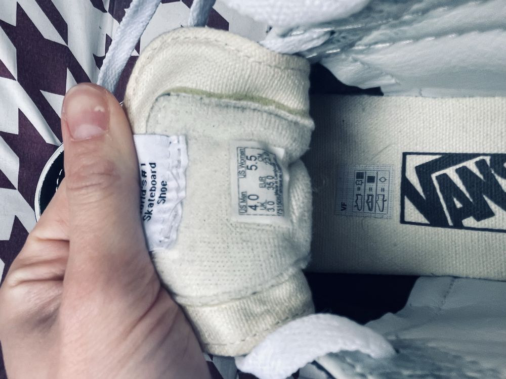 Оригінальні vans sk8 hi високі, высокие old skool венс, ванс