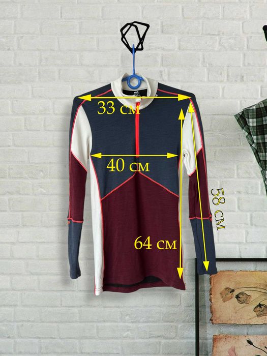 Жіноча термокофта Helly Hansen Lifa Merino 1/2 zip, (р. M)