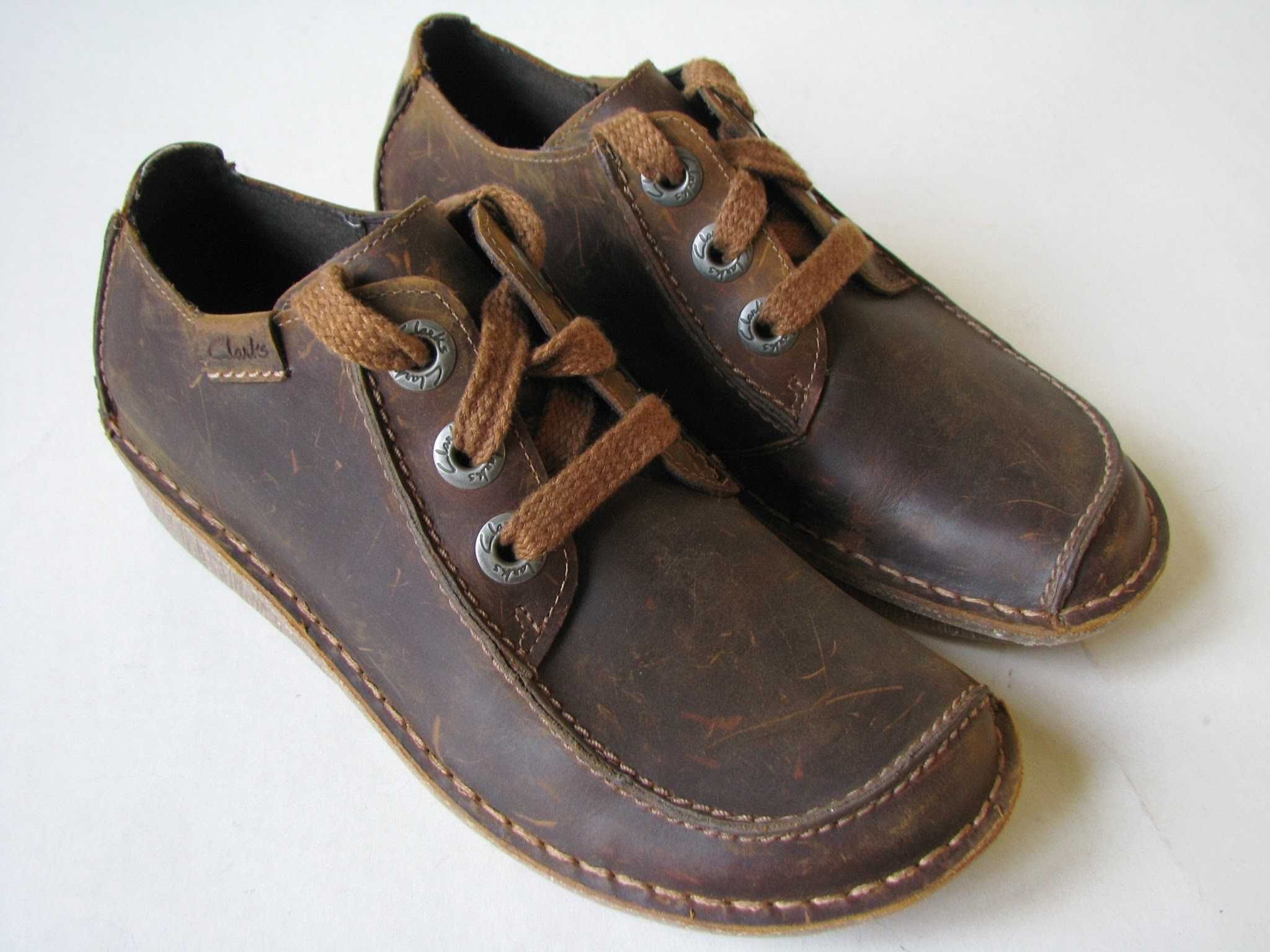 Мешти CLARCS Funny Dream туфлі EU38 Leather brown дитячі