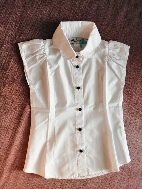 Блузка школьная нарядная Альберо, рост 122 см