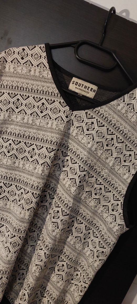 Sweter elegancki vintage Southern Mannermode XL bawełna