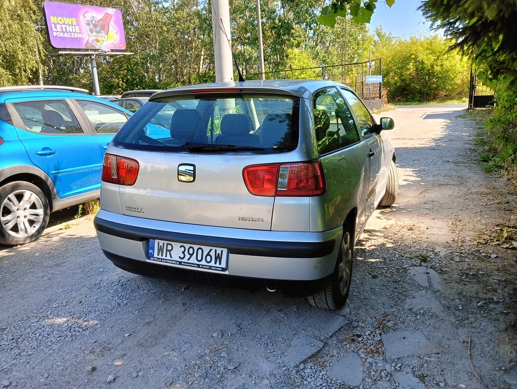Seat Ibiza 1,4 Benz 02r bdb stan do jazdy sprawna klima