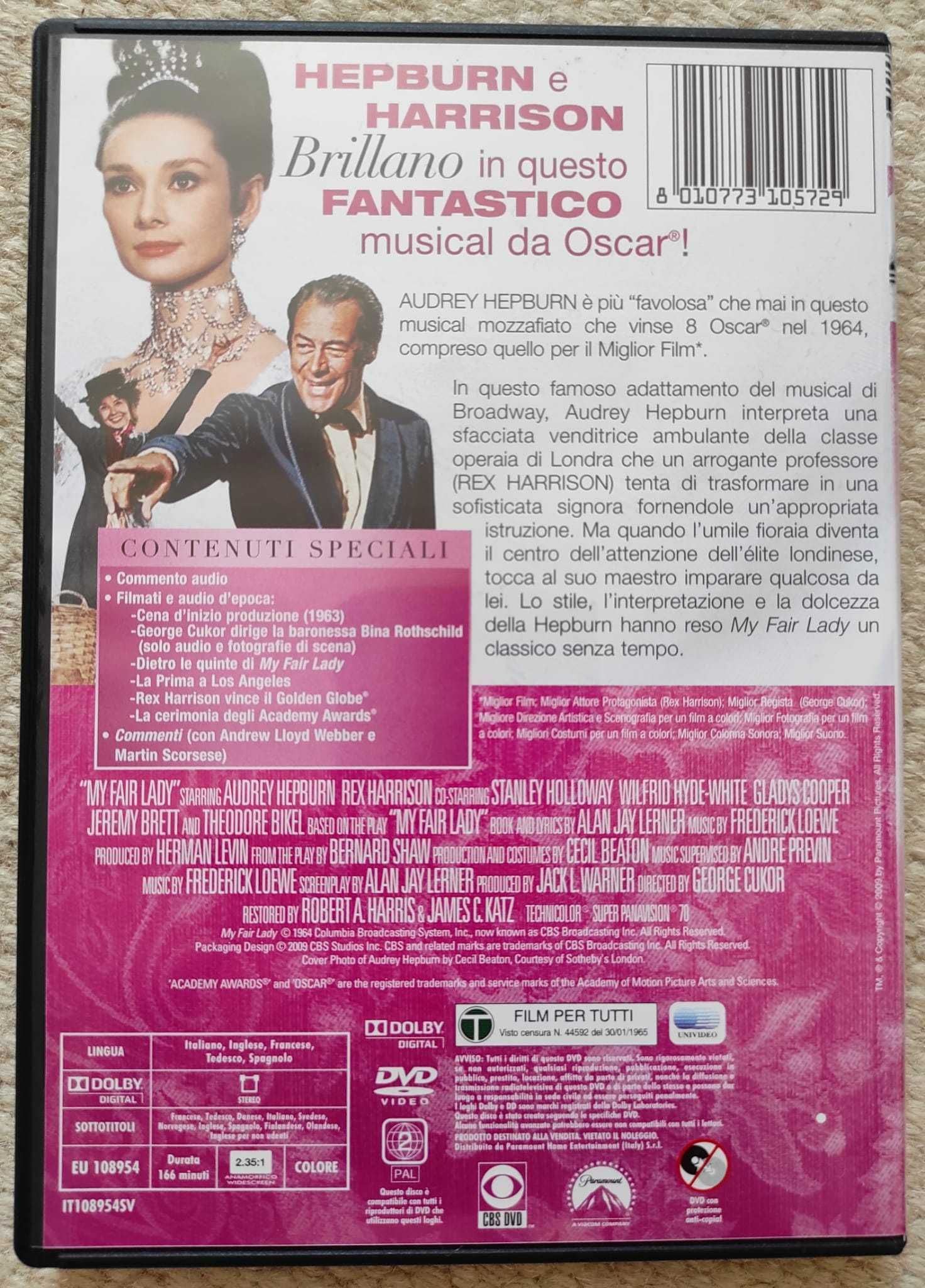 DVD “My fair lady - Minha linda lady”, de George Cukor