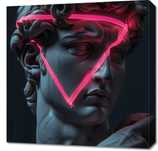 Obraz 60x60cm Neonowy Renesans