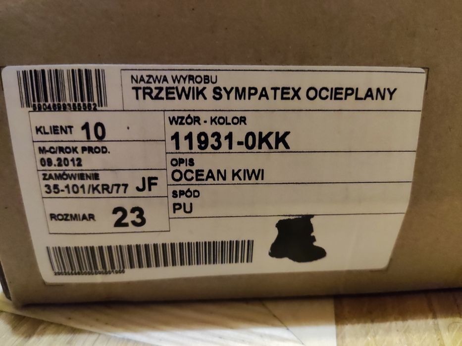 Buty zimowe dziecięce Bartek sympatex