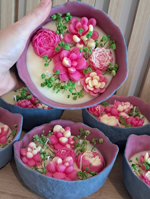 Свічка ручної роботи з неймовірним ароматом