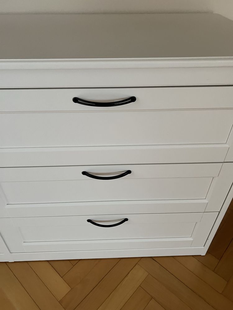 Komoda ikea Songesand biala stan idealny