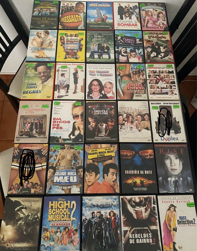 Filmes originais variados