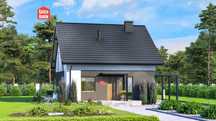 Budowa domu energooszczędnego 98m2, pompa ciepła, PV 5kW  za 449 tys