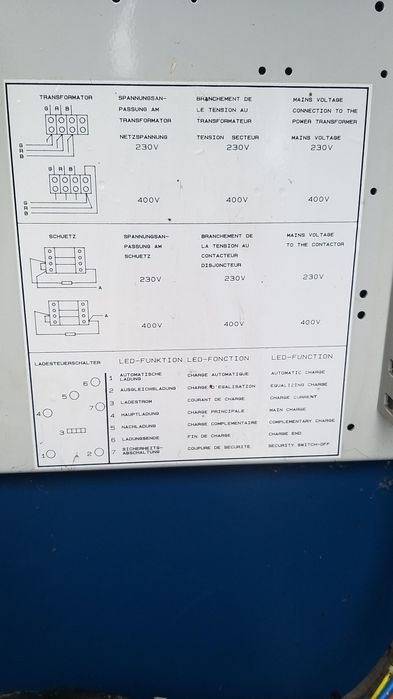 INDATRON 2, зарядний пристрій