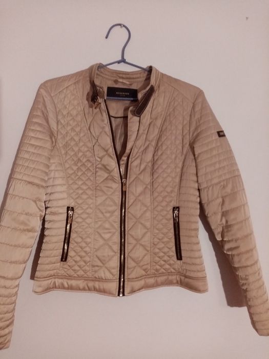 Reserved Kurtka Jesienna Beżowa 38
