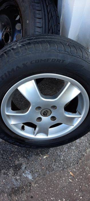 Koła 4 sztuki alu z oponami 195/65R15