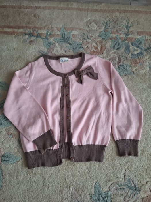 Sweterek dziewczecy rozm 122 Zebralino
