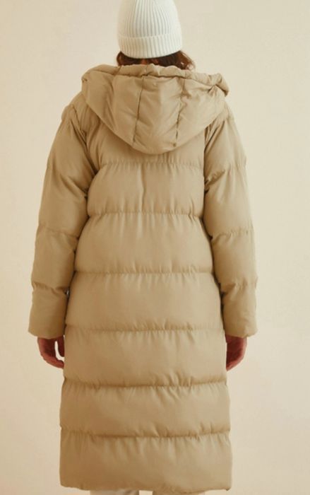 Куртка пуховик, довге.