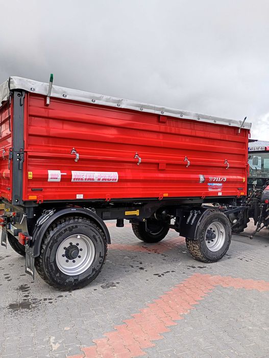 Przyczepa paletowa METAL-FACH 711/3