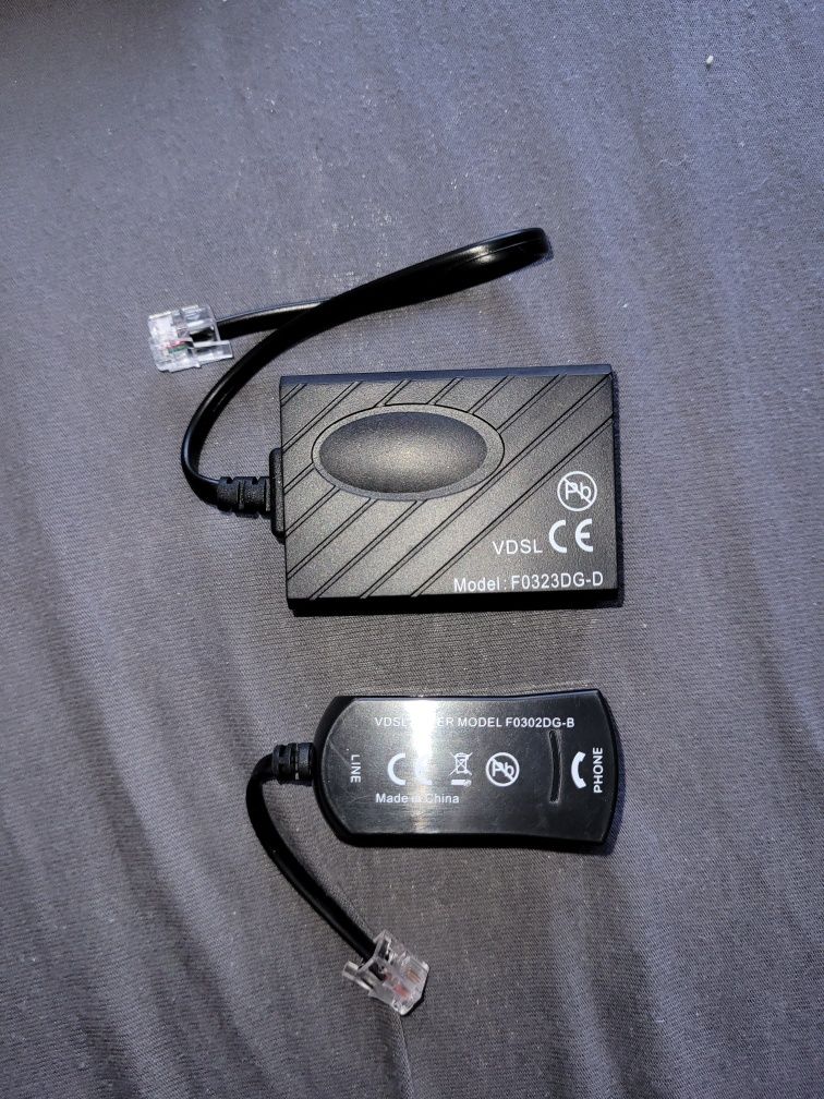 Splitter VDSL F0323DG-D + gratis Filtr telefon modem VDSL F0302DG-B