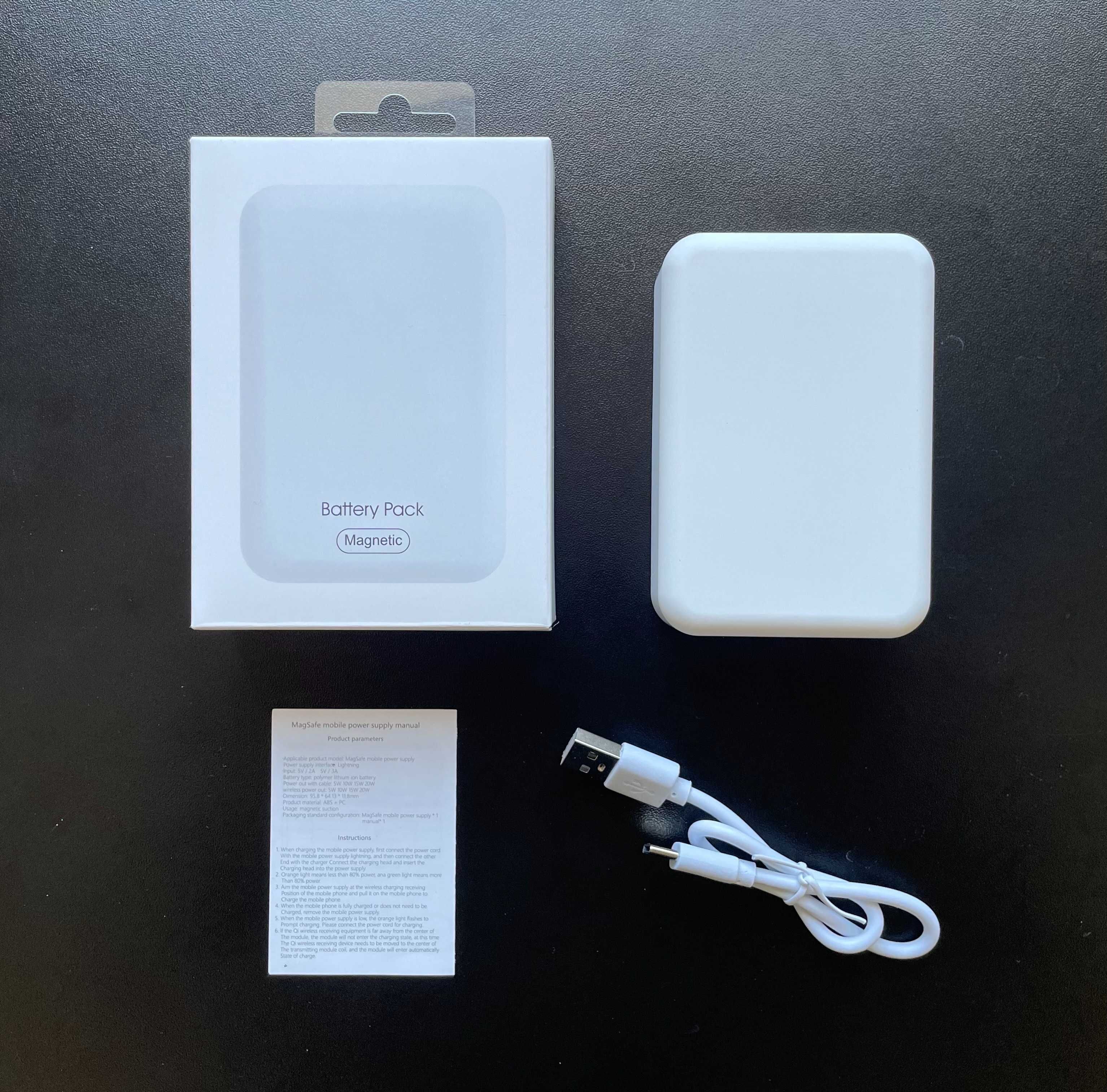 PowerBank MagSafe battery Pack 10000mAh-5000mAh