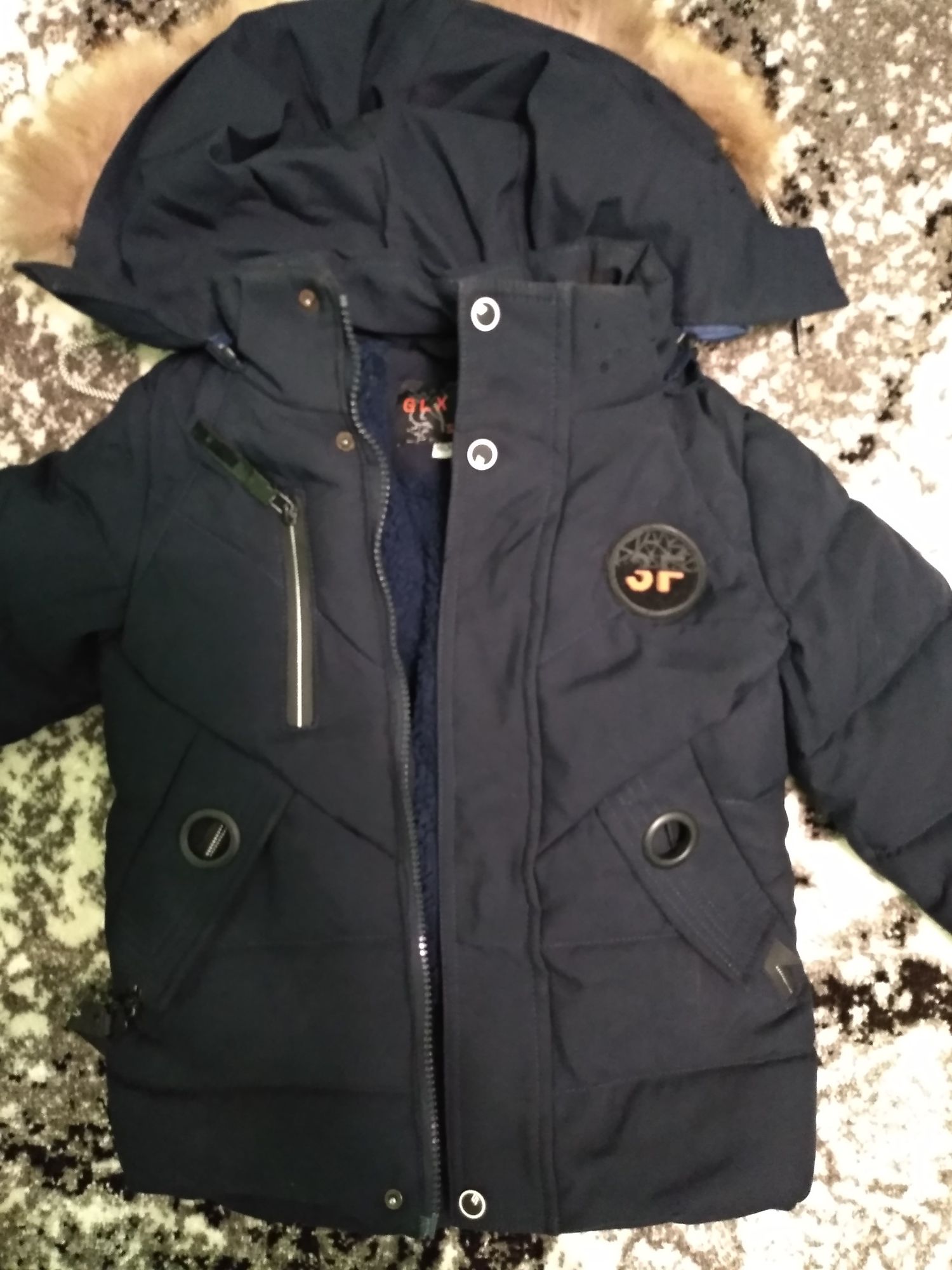 Зимова куртка на хлопчика 4-5 років р.98