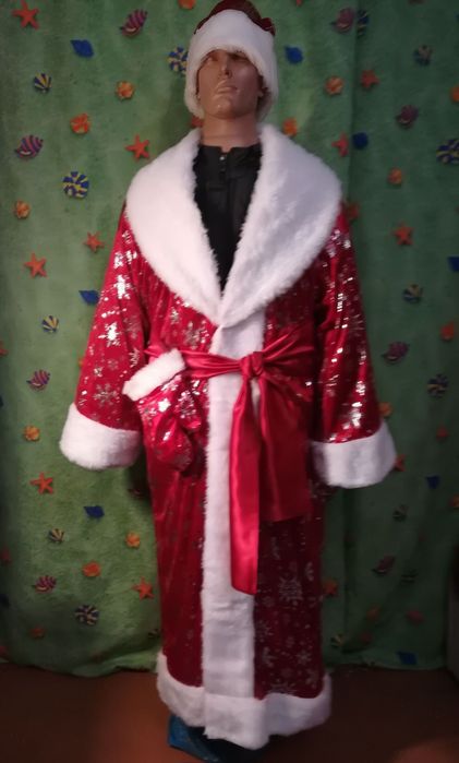 Новорічний костюм Діда Деда Мороза Миколая Дед Мороз Дід Мороз