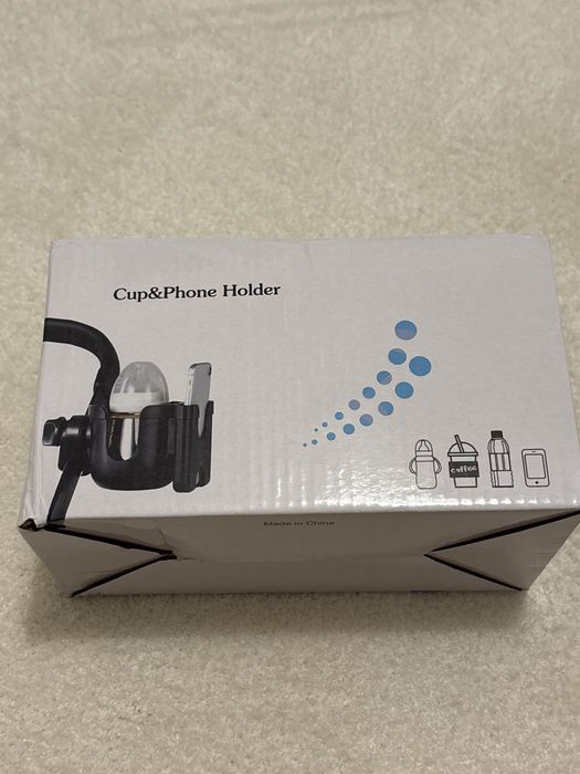 Cup & Phone Holder for Baby stroller - Carrinho de bebe