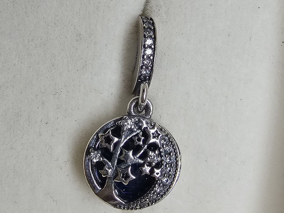 Srebrny charms zawieszka do bransoletki typu PANDORA