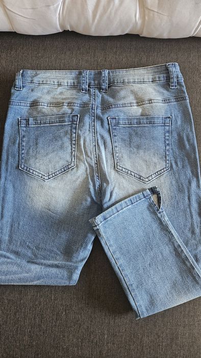 Spodnie Benetton dziewczynka  młodzieżowe jeans 3/4 rozmiar na 160 2xl