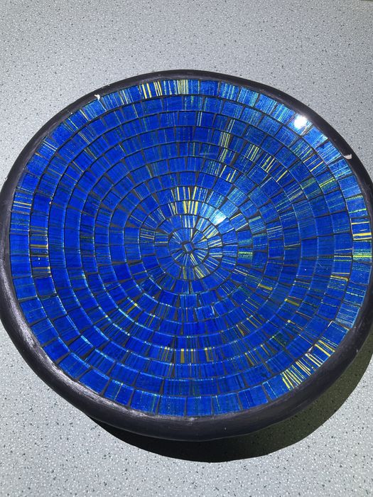 Odblaskowa patera w stylu vintage