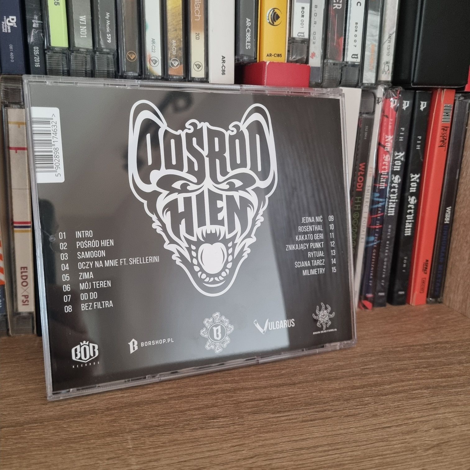 Paluch Słoń pośród hien płyta CD rap