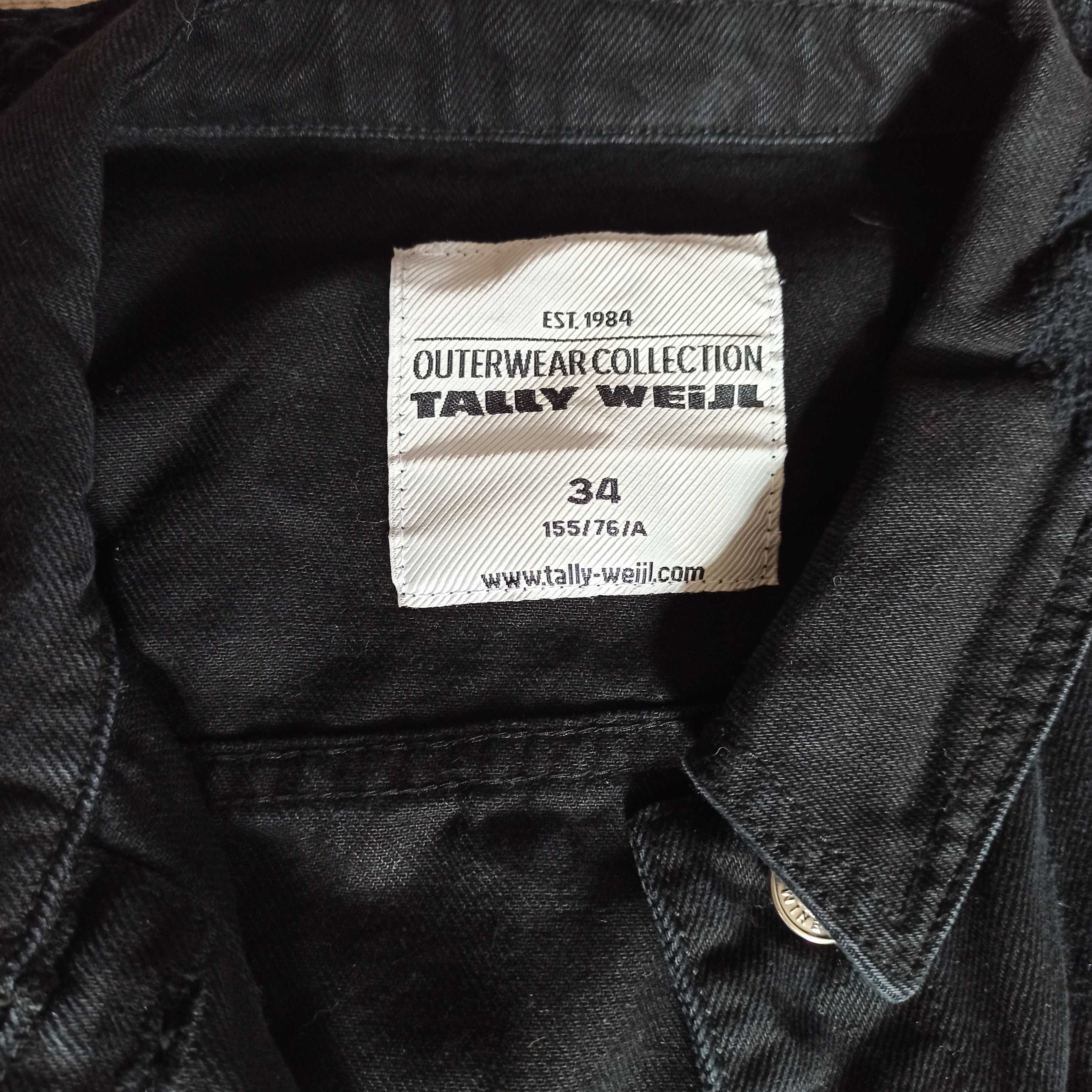 Оригинальный  черный джинсовый  пиджак
