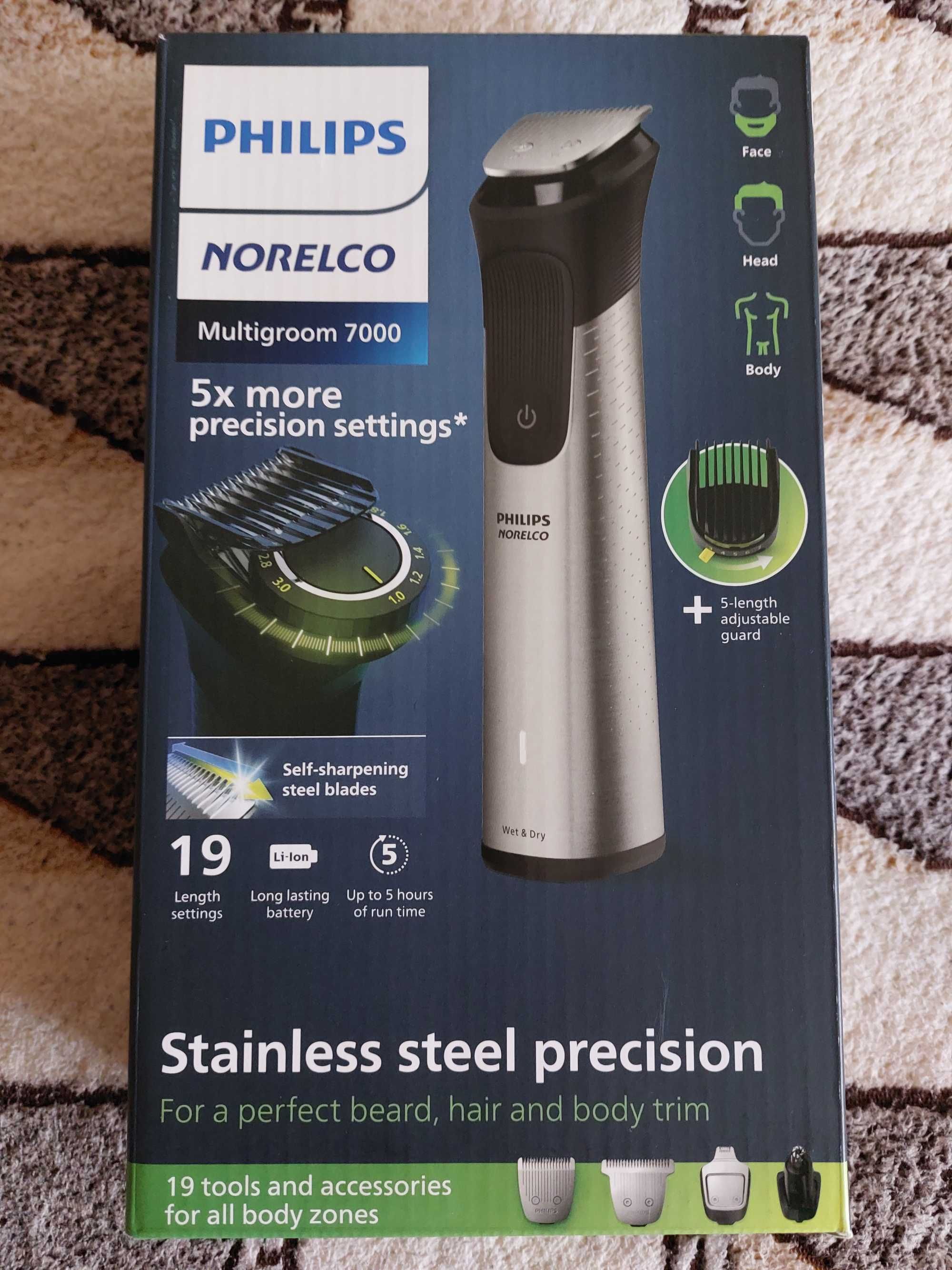 Тример, бритва Philips Norelco Multigroomer Series 7000 NEW V2
