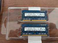 Pamięć RAM 2x4GB. PC3L-12800S dwie sztuki i jedna 2GB gratis