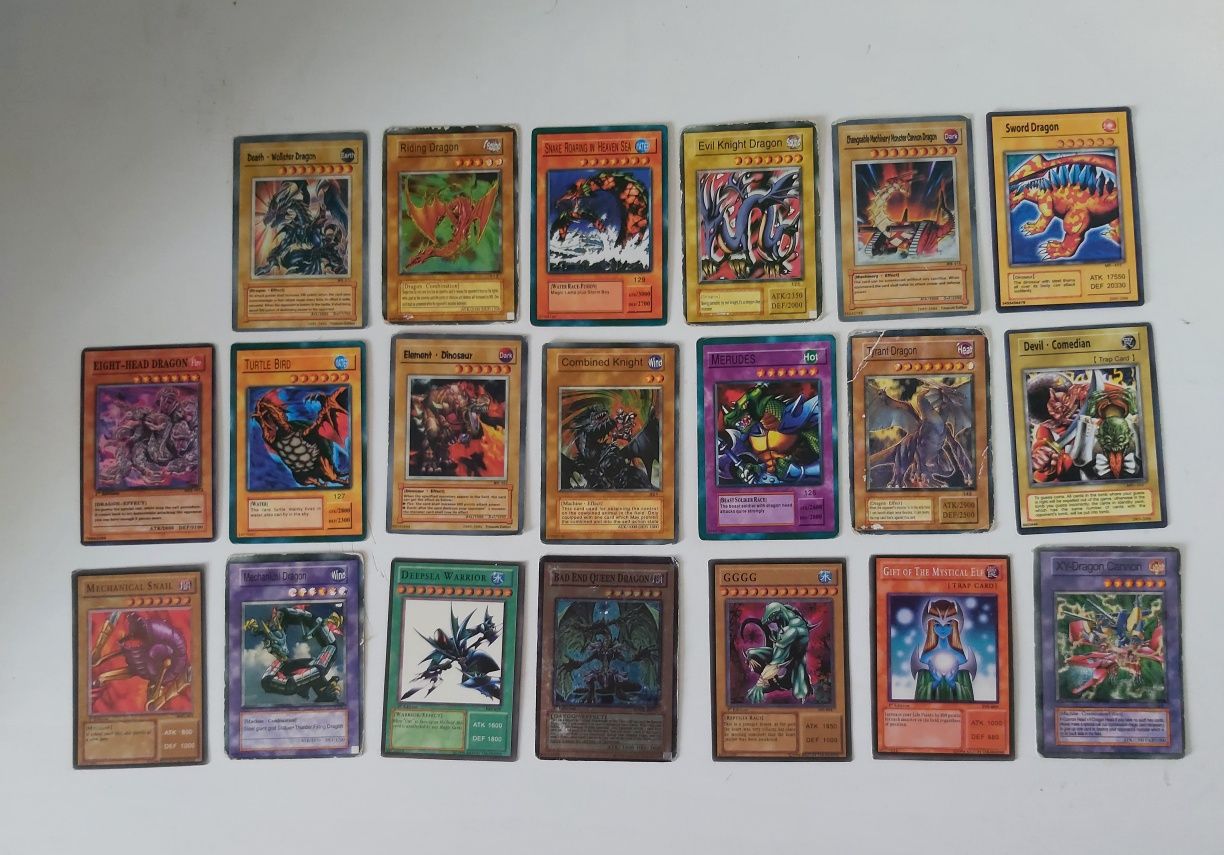 Cartas de yu-gi-oh