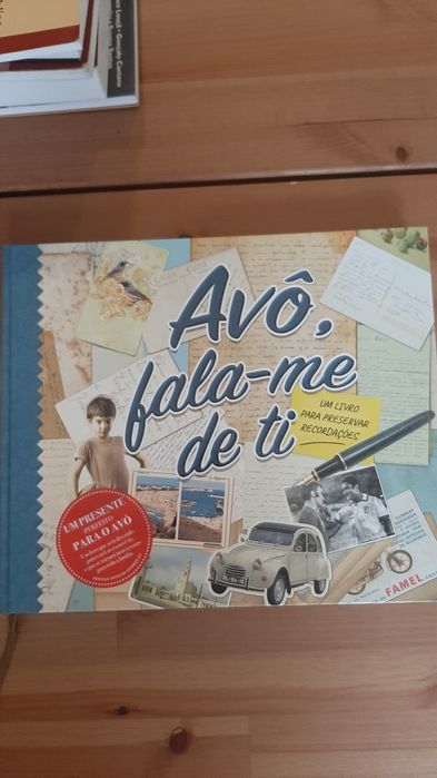 Livro Avô, fala-me de ti