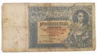 Stary Banknot kolekcjonerski Polska 20 zł 1931