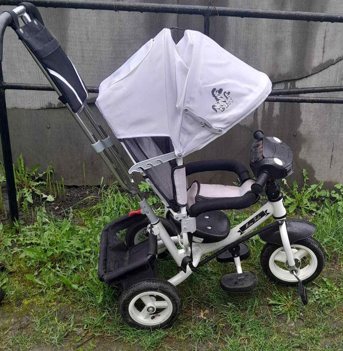 Детский велосипед трость толокар