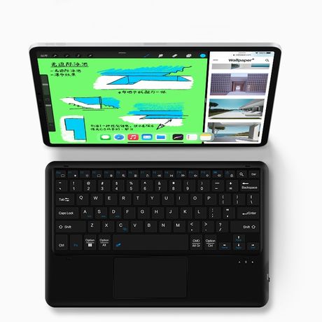 Безпровідна міні клавіатура з TouchPad для ПК, ТВ, планшет, ноутбук