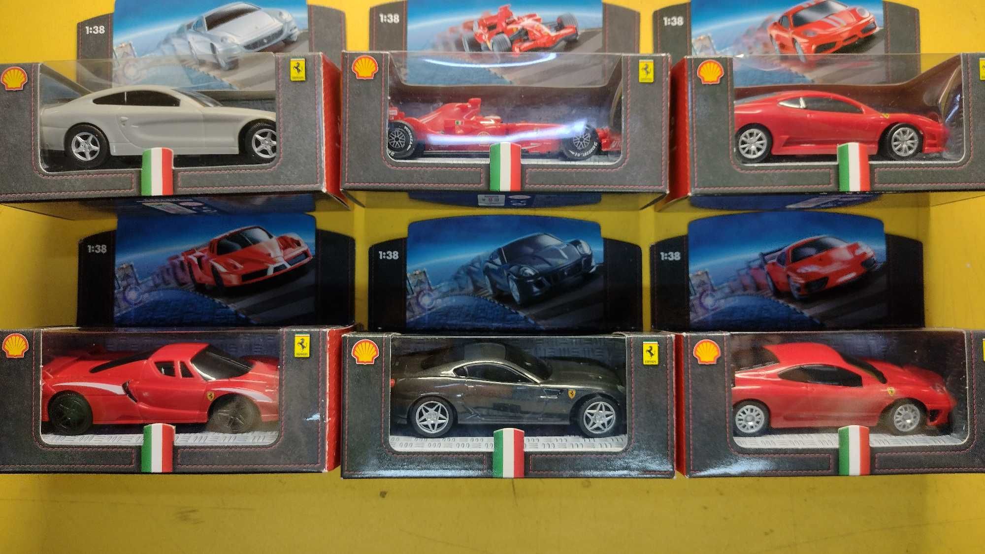 Oryginalna Unikatowa Kolekcja Hot Wheels licencja Ferrari z 2006r 6szt
