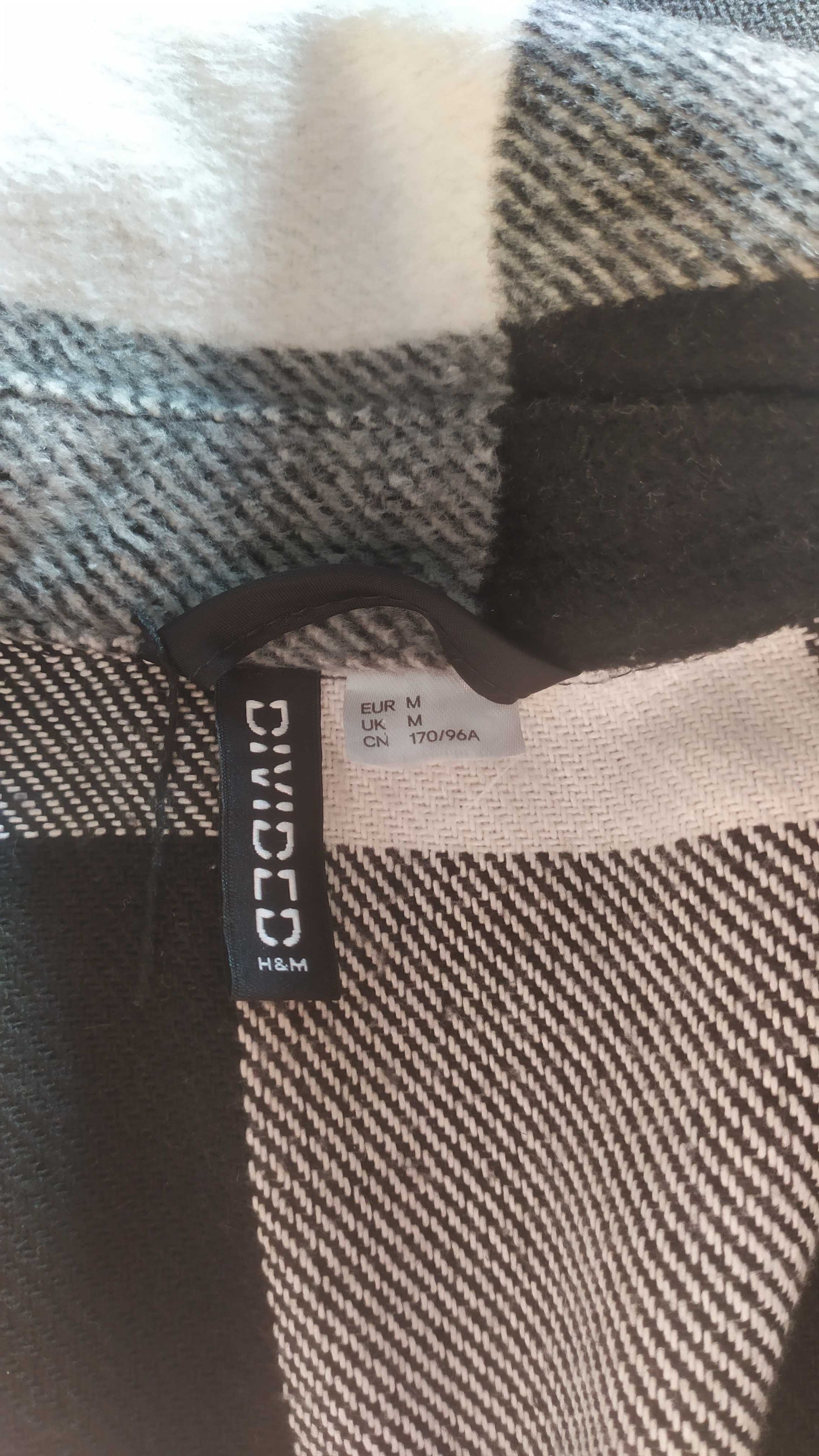 Koszulowa kurtka w kratę H&M