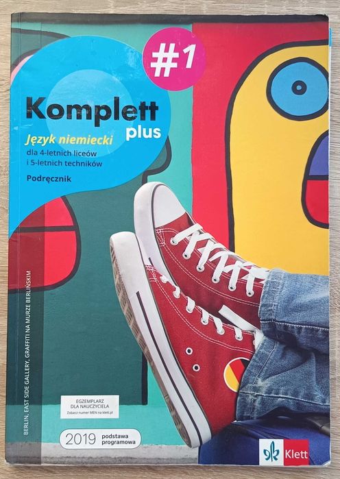 Podręcznik do języka niemieckiego, klasa 1 ponadpodstawowa, Klett