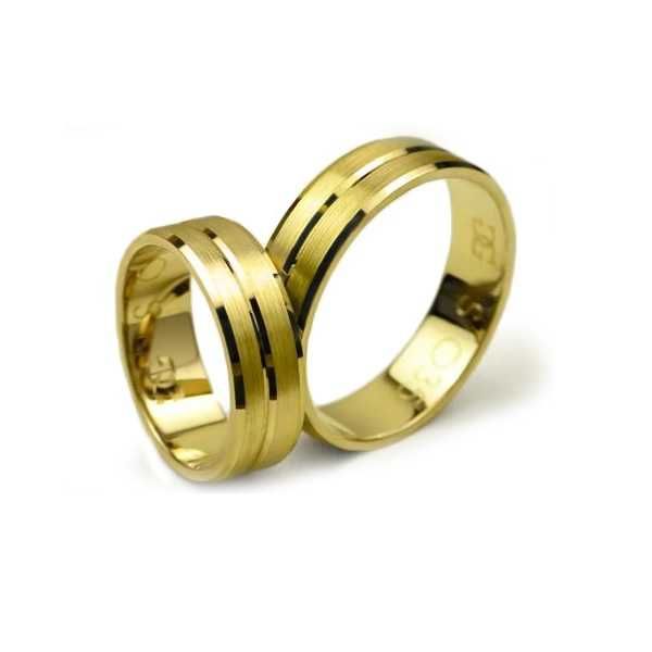 Obrączki ślubne 6mm żółte złoto próby 585 Goldrun Bytom